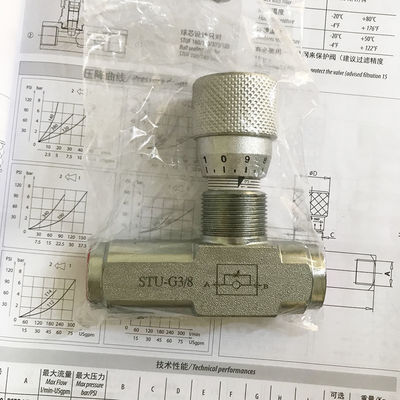 STU-G3/4 STU-NTP3/4 6-inch chính xác van kiểm soát dòng chảy van khí trục