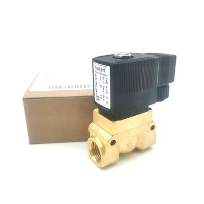 00134237 6013 Loại van điện từ Burkert G1/8 DC24V thân đồng NC FKM Seal