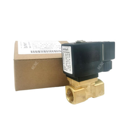 Burkert Solenoid Control Valve 00137537 6013 Loại hoạt động trực tiếp G1/4 Inch 2/2 Thường đóng Brass Valve Body 24VDC