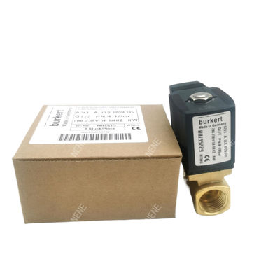 Burkert Solenoid Control Valve 00137537 6013 Loại hoạt động trực tiếp G1/4 Inch 2/2 Thường đóng Brass Valve Body 24VDC