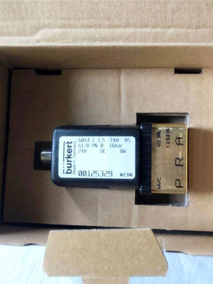 Thép không gỉ cơ thể Solenoid hoạt động van 24 V DC 00125329 G1/8 6014