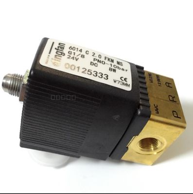 Van điện tử Burkert NBR Seal 00125333 Khóa bình thường G1/8 0~10bar