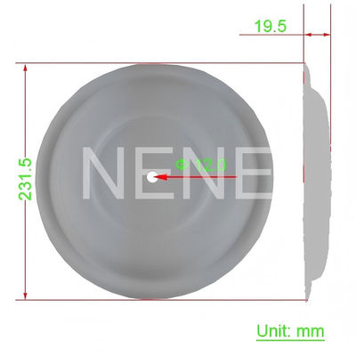 Graco Diaphragms Husky 1590 1.5 Inch Trắng/Xanh/Đen 15B312 189426 5K312