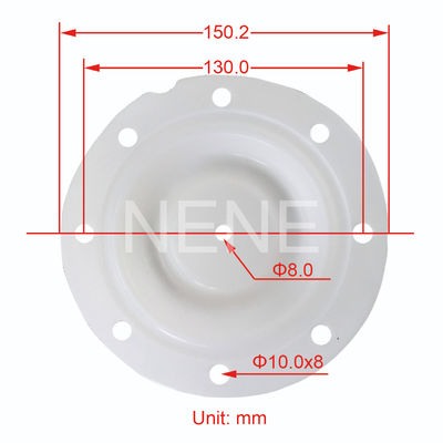 3/4 "Inch 93465 93111 DN20 Ingersoll Rand bơm mạc Santoprene / PTFE Phòng sửa mạc PD07P-APS-PAA PD07P-APS-PTT