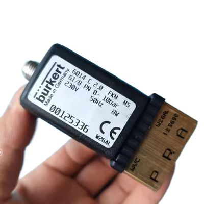 00308501 URKERT Van điện tử 5404 G1/2 2/2 Khóa bình thường 12 lỗ dòng chảy FKM Hộp van đồng niêm phong DC24V 8W 1-50bar
