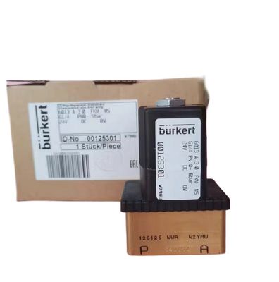 5404 G1/2 2/2 Khóa thông thường 00177853 FKM Valve điện tử từ kín BURKERT Brass Valve Body AC24V 8W 1-50bar