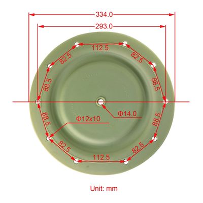 96391 96392 2" DN50 Bộ đệm sóng sốc Ingersoll Rand