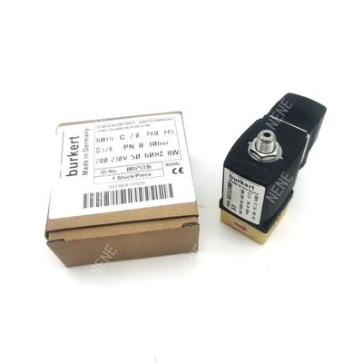 00122579 Van điện từ G1 1/4 2/2 Khóa bình thường 32 lỗ dòng chảy FKM (Fluor rubber) kín DC24V 8W 1-16bar