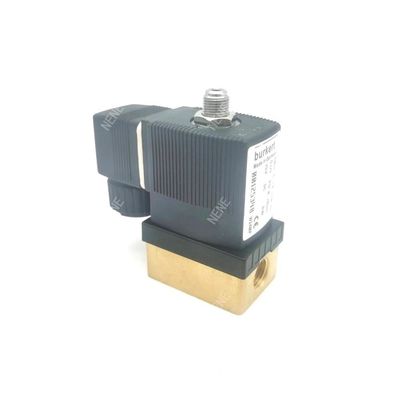 FKM Seal Solenoid Valve G1/4 Inch G1/4 Inch 00125304 6013 Loại hành động trực tiếp 2/2 Khóa bình thường 3.0 Flow Hole FKM Seal 220VAC 8W 0~10bar Brass Valve Body