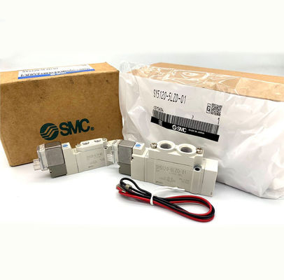 Van điện từ 5 cổng SMC Dấu mềm SY5220-6LZD-01 SY5220-5LZD-C6 SY5220-5LZD
