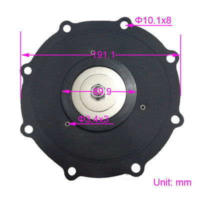 ASCO Pulse Valve Diaphragm C113928 Nitrile/Buna Or Viton vật liệu 3"Inch SCXE353.060