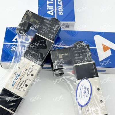Electron Magnetic Valve 4V130P-06 AIRTAC để điều khiển không khí chính xác trong phạm vi áp suất từ 0,15 đến 0,8 MPa