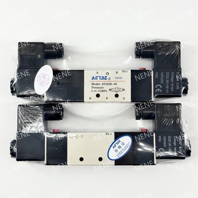 Van điện tử 4V330C-08 AIRTAC cho không khí 0,15 đến 0,8 MPa 21 đến 114 Psi Không khí lỏng