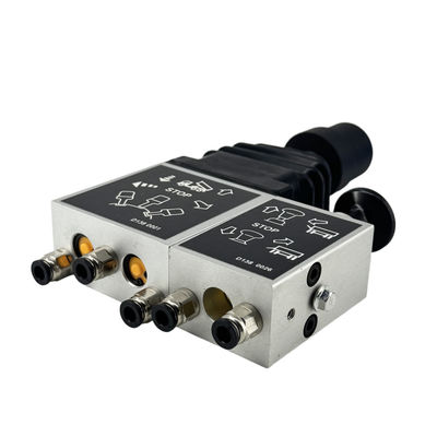 14750430H HYVA Valve điều khiển kết hợp DCM01 2 cách van phân phối với đòn bẩy dừng trên đầu và vị trí thấp