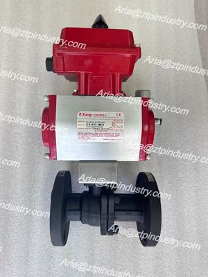 Bộ truyền động và van Bray 93-0834-11350-532 S/R Khí nén