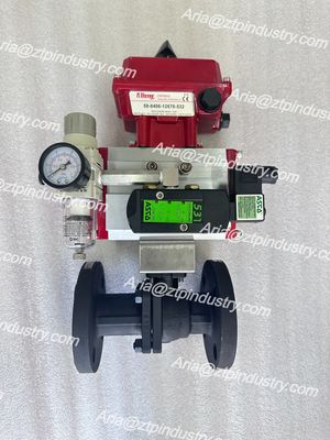 Bộ truyền động và van Bray 93-0834-11350-532 S/R Khí nén