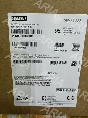 6DR5110-0NN01-0AA3 SIEMENS Bộ định vị điện khí thông minh SIPART PS2 cho bộ truyền động khí nén tuyến tính và xoay một phần a..