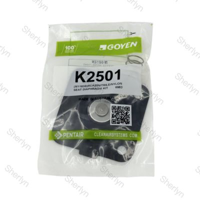 K2500 K2501 1 '' Bộ sửa diaphragm cao su nitrile cho van xung Goyen CA25T CA25DD