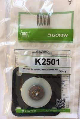 K2500 K2501 1 '' Bộ sửa diaphragm cao su nitrile cho van xung Goyen CA25T CA25DD