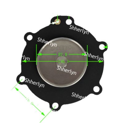 Mecair 2 inch Bộ sửa diaphragm DB116 DB16 VNP216 VEM216 VNP316 VITON tùy chỉnh