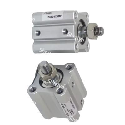 Xy lanh compact CQ2A12-35D SMC, loại tiêu chuẩn, tác động kép, một cần CQ2 Series