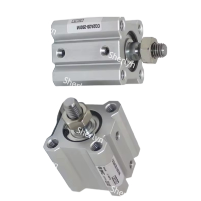 Xy lanh nhỏ gọn SMC Loại tiêu chuẩn Tác động kép Cần đơn Dòng CQ2 CQ2A12-30D