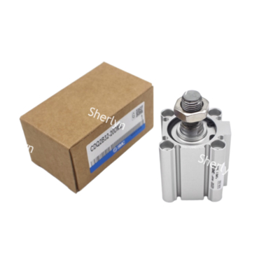 Xy lanh mỏng CQ2A12-20D SMC, tác động kép, một cần, dòng CQ2