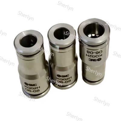 KQG2H08-10 SMC Stainless Steel Quick Plug PU Connector Đẩy để kết nối Phụ kiện 4E2-2ET/KQ2A53