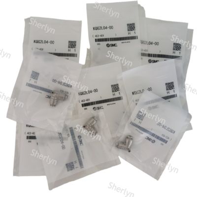 Cút nối 90° SMC KQG2L08-03S, Thép không gỉ 316, Đầu nối một chạm.