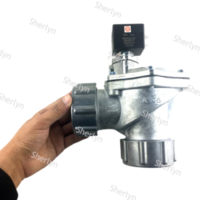 Van xung điện từ ASCO SCG353A065, Van xung giao diện quay, Phớt NBR, Dòng 353, Van xung kép cho bộ thu bụi