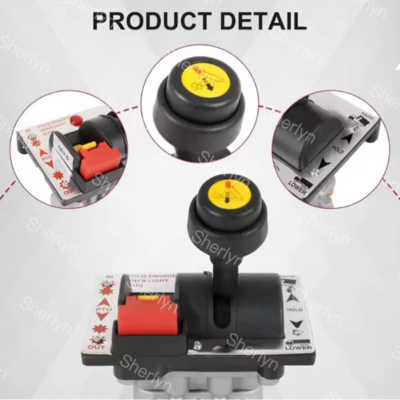 6CV-D Valve điều khiển tỷ lệ với PTO Switch Slow Down Tipper Switch For Hydraulic System Dump Truck Control Valve