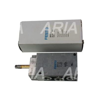 Festo MFH-5-1/4 6211 Valve Solenoid, 5/2 monostable mec spr, int pilot, 2-10 bar, 1300L/min, G 1/4