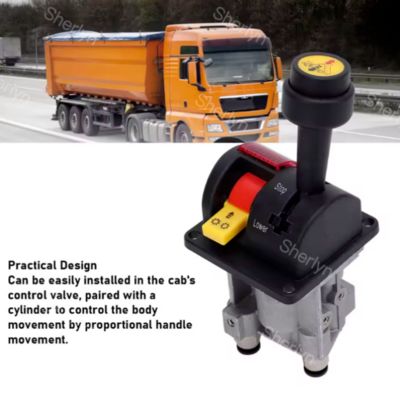 BKQF34-B 14750650H Van cao su tay cầm 4 lỗ cho xe ben M6 Van điều khiển xe ben thủy lực khóa ﻿