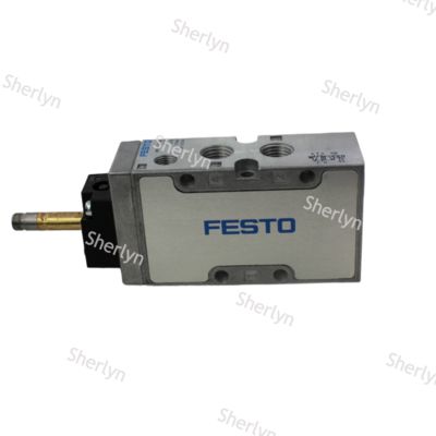Van điện từ Festo MFH-5-1/4-B, 5/2 Monostable Mec Spr, Pilot bên trong, 2-10 Bar