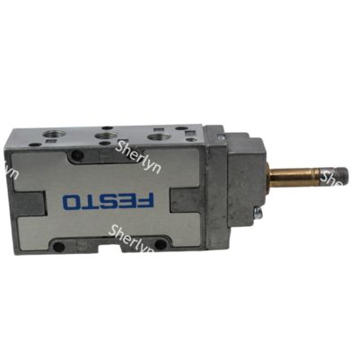 FESTO MFH-5-1/8-B van điện tử, 5/2 Monostable Mec Spr, Int Pilot G/8