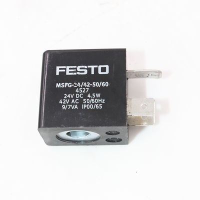 FESTO 4527 MSFG-24-50/60 Vòng cuộn điện điện tử, 24VDC, 4.5W, IP65, Cụm pin cho MSSD-F, 3 chân