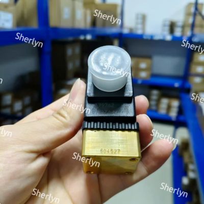 Burkert 00125333 Two Position Three-way Solenoid Valve 6014 Series C Normally Closed G1/8 Brass Valve Body