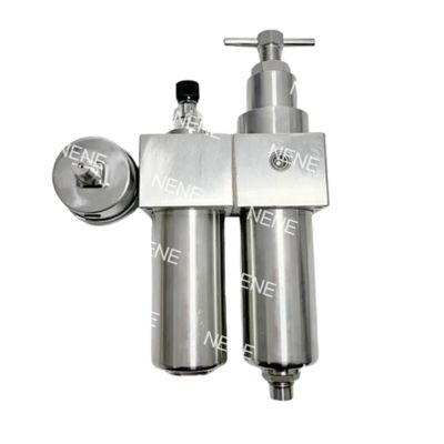 SFSRSL400 Bộ lọc khí bôi trơn ren 1/2" Bộ ba bằng thép không gỉ, Bộ điều chỉnh và thiết bị phun sương dầu