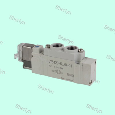 SMC Solenoid Valve SY Series SY5220-6LZD-C8 DC12V Bơm ống dẫn một lần chạm
