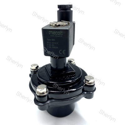 Bộ bảo trì van xung Mecair VNP208 1 inch, van xung góc phải DB18, van loại bỏ bụi
