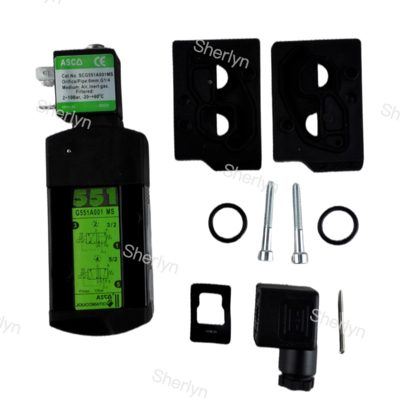 Van điện từ ASCO 551 Series SCG551A001MS Cuộn đơn