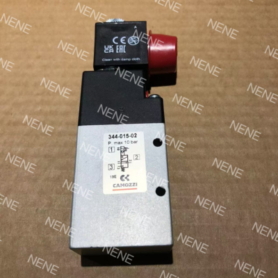 Van điện từ 344-015-02-G77 Van điện từ 334-015-02-G77/7J/7K/73/72 CAMOZZI Van điện từ 3/2 chiều 1/4"