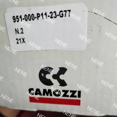 Van điện từ Camozzi Automation 952-000-P15-23-G72 ISO5599-1 Size 2 5/2 chiều hai van điện từ 12V DC 5W