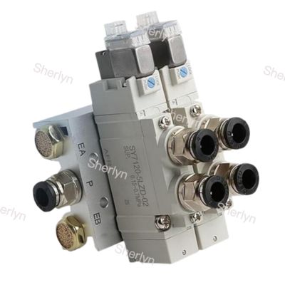 Van điện từ SY3120-6LZD-M5 SMC, Dòng SY3000, DC12V, 5 cổng