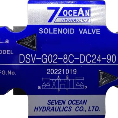 DC24V Pneumatic Solenoid Valve DSD-G02-8C-DC24 Ventil đảo ngược