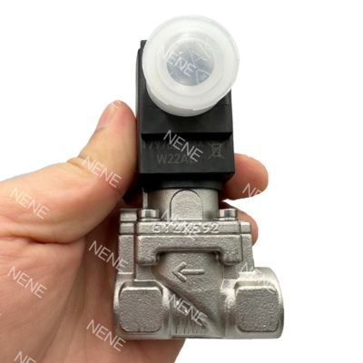 00322544/00322545/00322546 Ventil vận hành bằng dây điện tử thân thép không gỉ G3/8 6281 Loại 0.2-16bar -30~+90°C