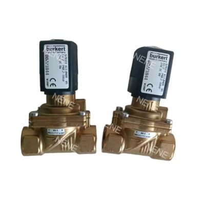 10.0 Lỗ dòng chảy 6281 Van điện từ Burkert Thân đồng thau Gioăng NBR 00322499