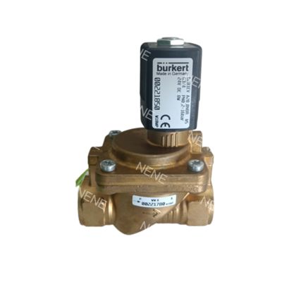 Van Burkert bằng đồng thau 00221842 6281 G3/8 2/2 Thường đóng Lỗ lưu lượng 13.0 NBR Niêm phong AC24V 8W 0.2-16bar