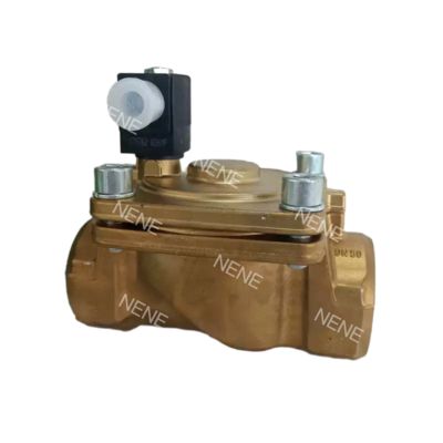 Burkert 00221853 6281 Loại G1 2/2 Thường đóng Lỗ lưu lượng 20.0 NBR Niêm phong Thân van bằng đồng thau DC24V 8W 0.2-16bar -10~+80 ℃ Van điện từ