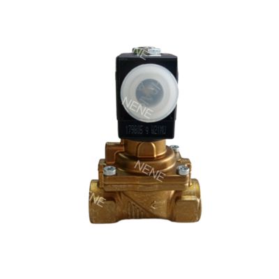 00221856 6281 Type G1 2/2 Normally Closed 25.0 Flow Hole NBR Sealed Brass Valve Body DC24V 8W 0.2-16bar -10~+80 ℃ Burkert